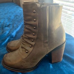 Heeled Leather Boots🤩